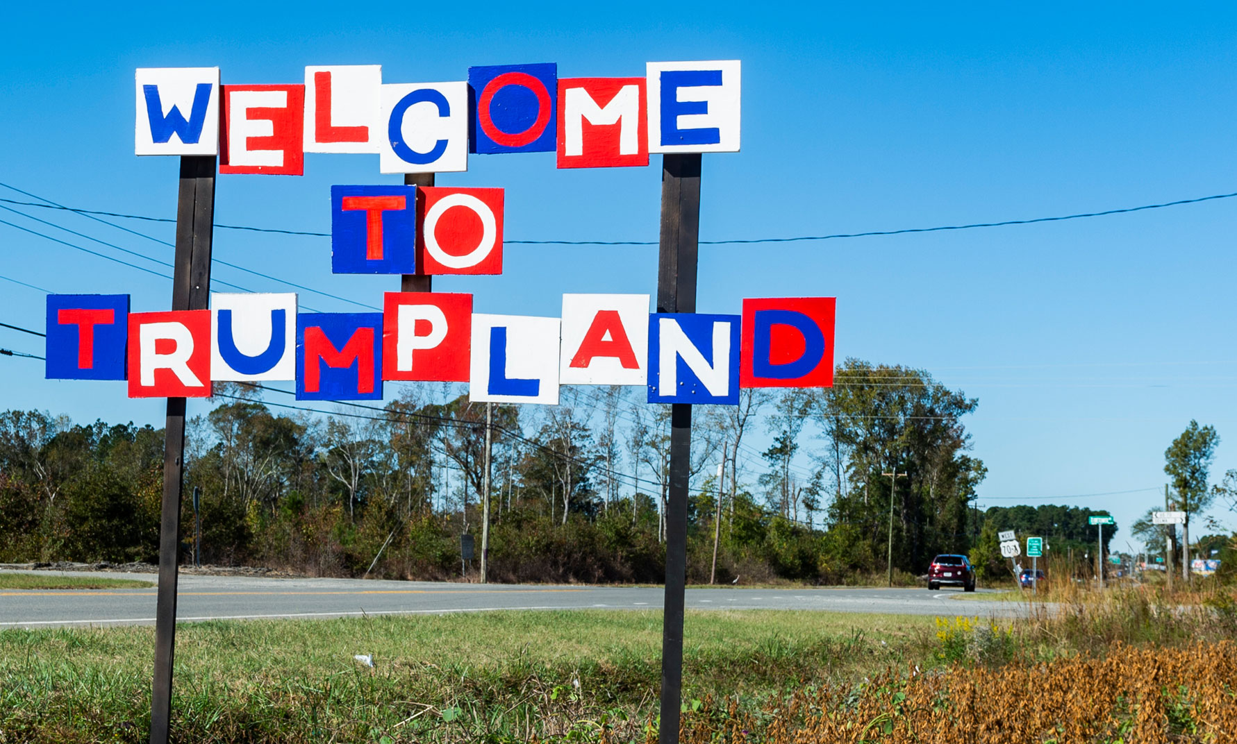 Raleigh editorial photography Bryan Regan Welcome to Trump Land