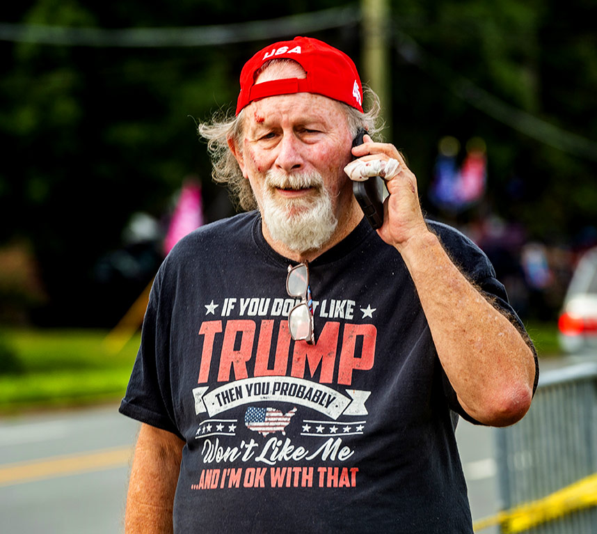 President Trump comes to North Carolina Editorial Photography Bryan Regan