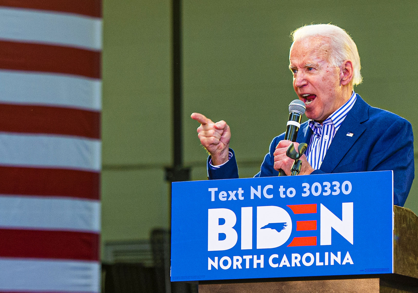 Raleigh reportage photography Joe Biden