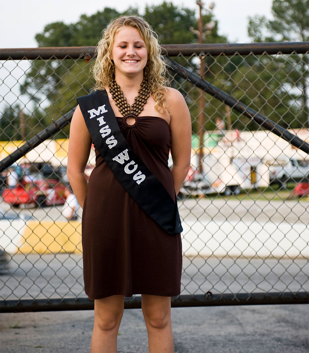 Editorial Photography Bryan Regan  Miss Wake County Speedway