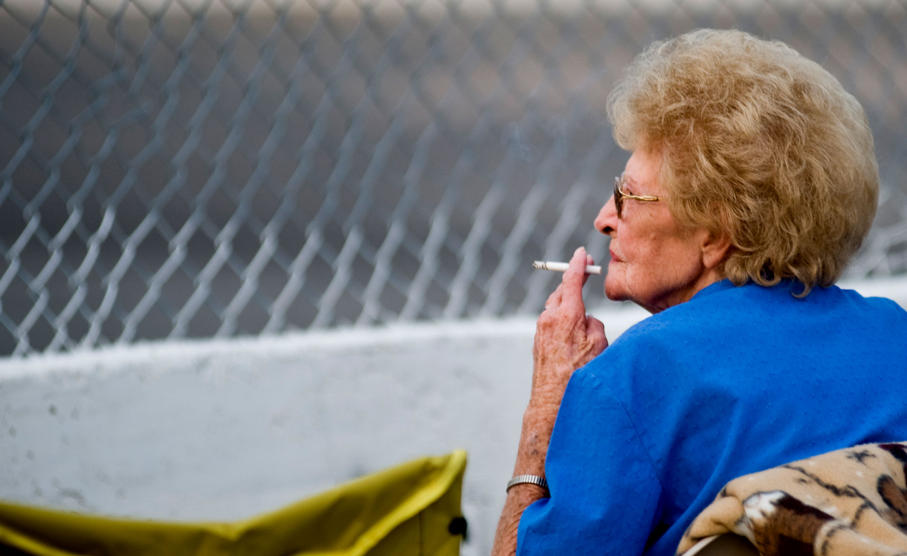 Wake County Speedway smoke break Editorial Photographer Bryan Regan
