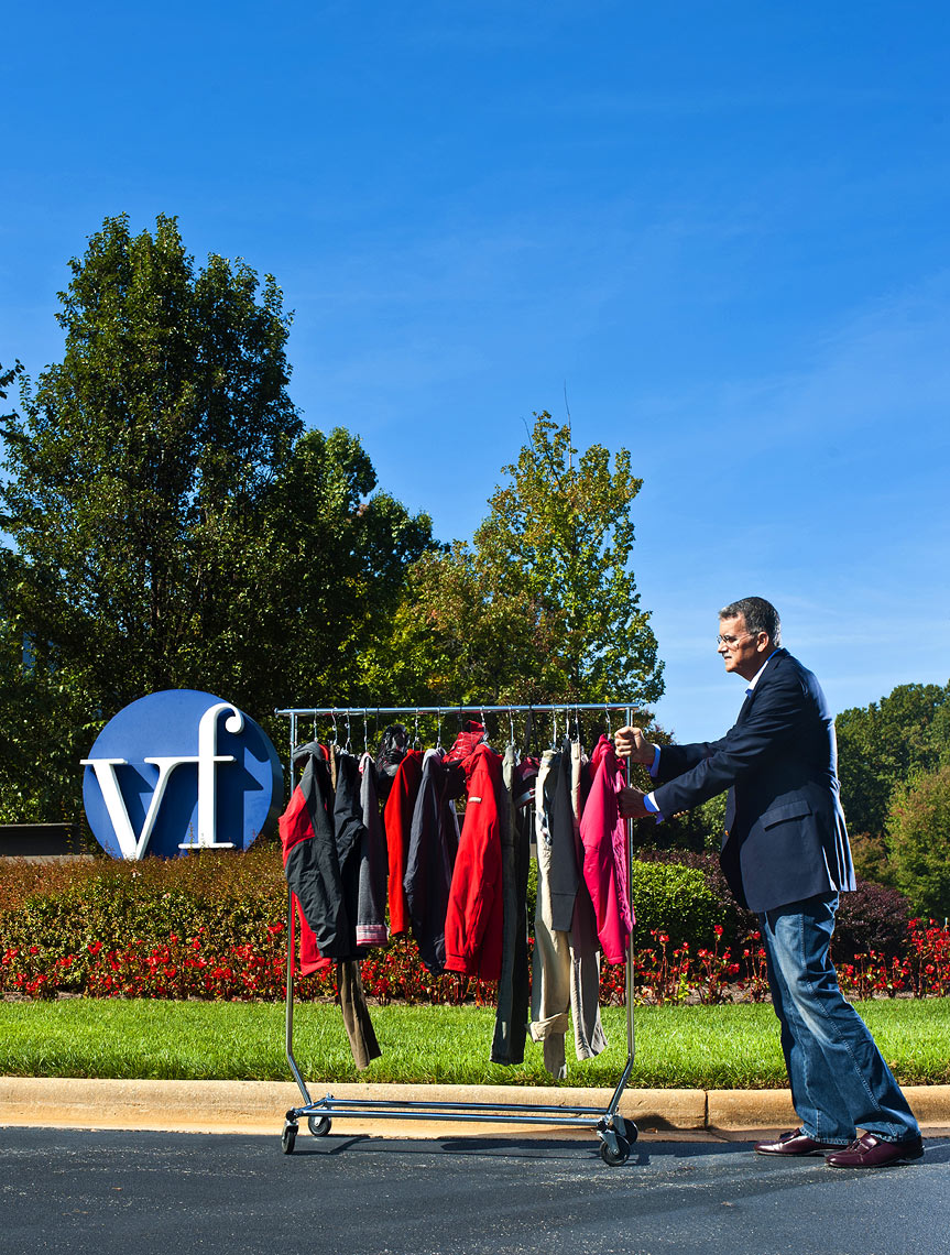 Bob Shear VF Corp Bryan Regan photography for CFO Magazine