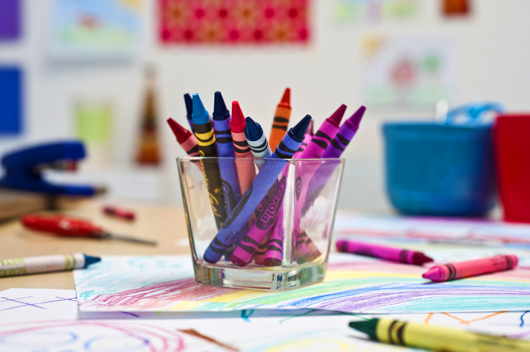 colorful crayons still life raleigh Bryan Regan CREE