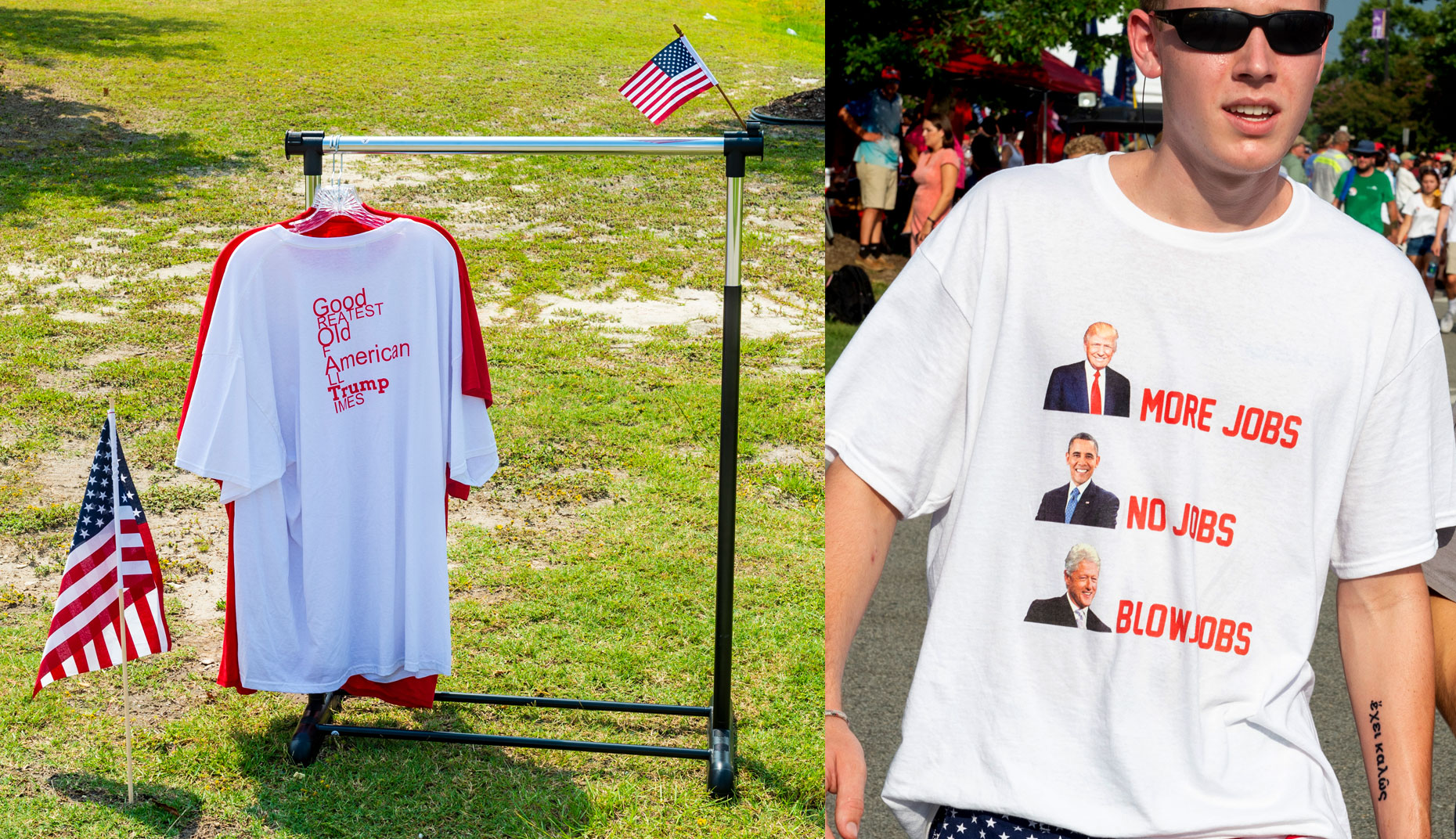 Raleigh NC Political photography Bryan Regan Trump vendors Raleigh NC.