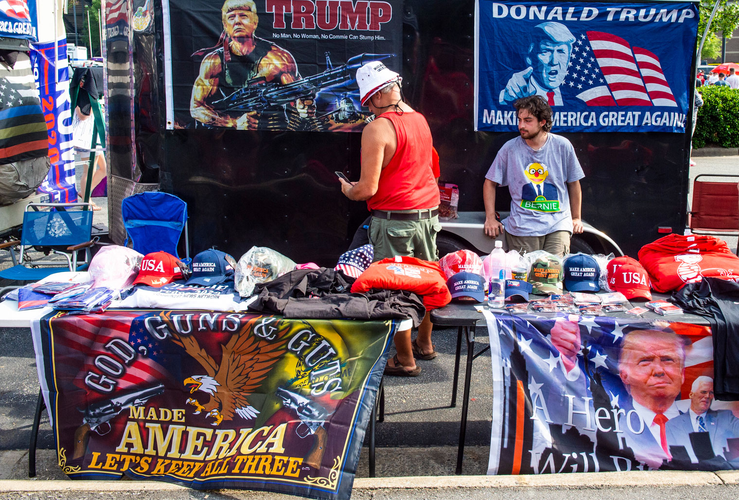 Raleigh NC Political photography Bryan Regan Trump Rally Fayetteville NC