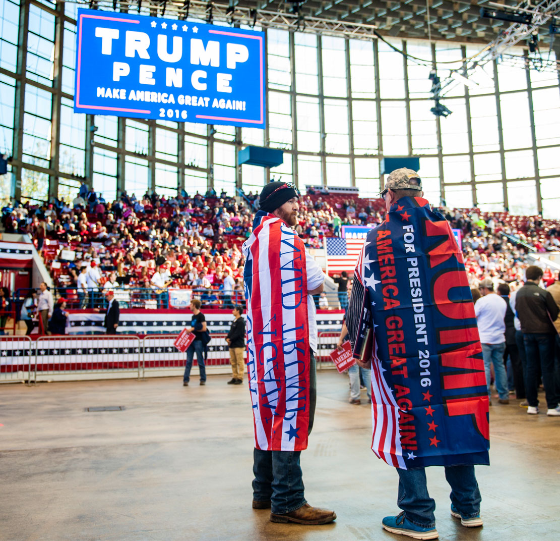 North Carolina Political photographer Bryan Regan Trump